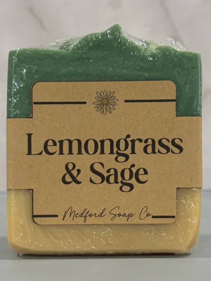 Citrongräs och salvia för wholesale av Medford Soap Company