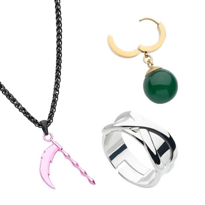 Dragon Ball Super Goku Black Zeis Ketting, Potara Oorbel voor wholesale door Lionstar