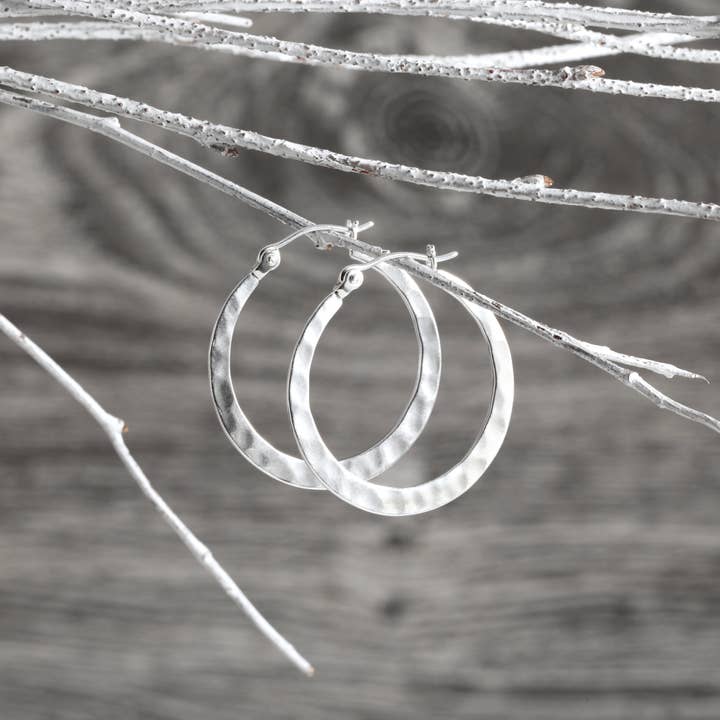 Silpada - Wholesale Hoop Earrings - Silpada 'Full Circle' Sterling Silver Hoop Earring10