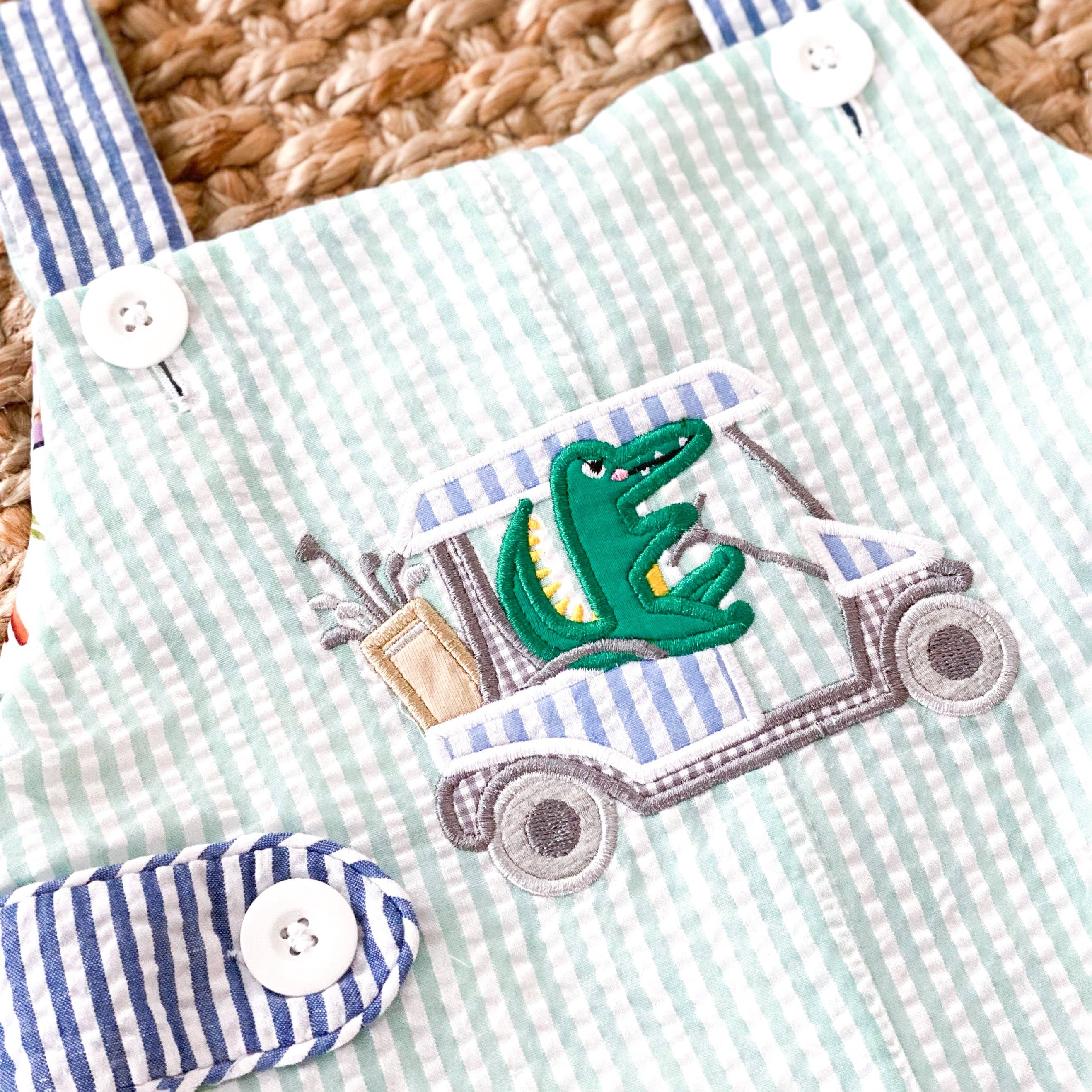 Seven Lantern Lane - Vente Barboteuse – bébé - Réversible Le Palms Golf Jon Jon4