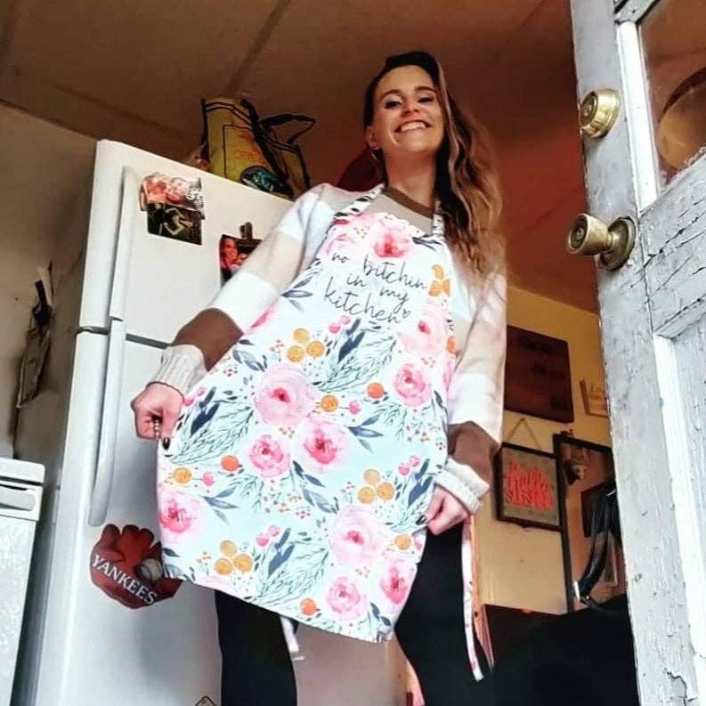 tcbco - Wholesale Apron - No Bitchin In My Kitchen Funny Apron4