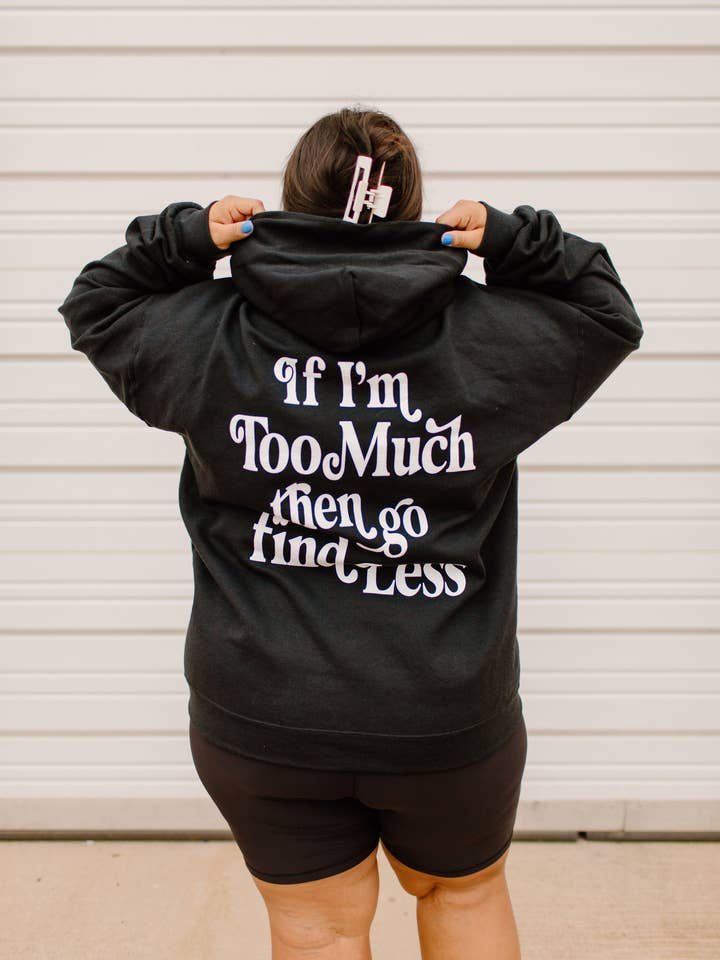 Encuentra menos sudadera con capucha para venta al por mayor de Shop Karma Tees