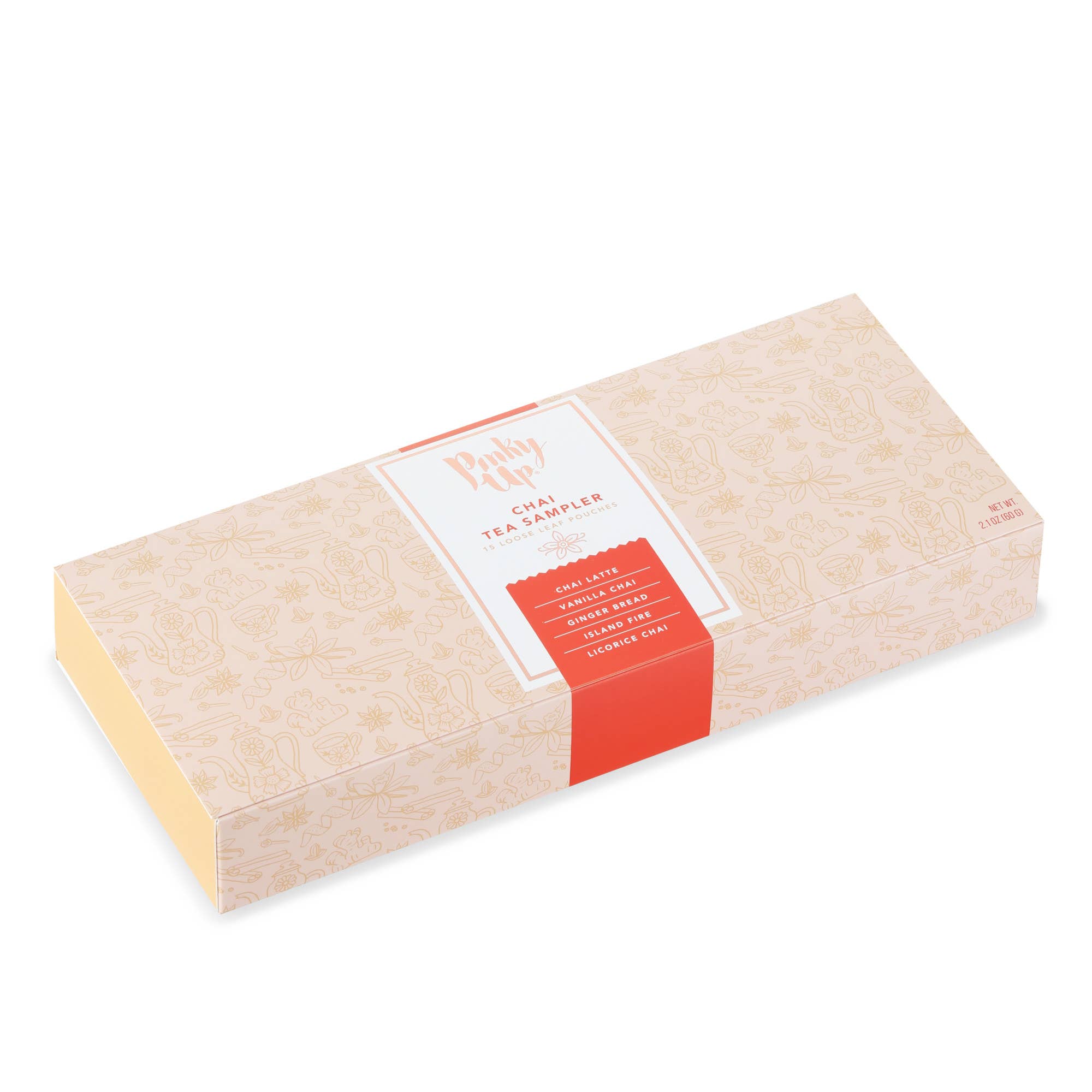 Pinky Up - Wholesale Loose Tea - Chai Loose Leaf Tea Sampler Gift Set 5 Flavor Assortment1