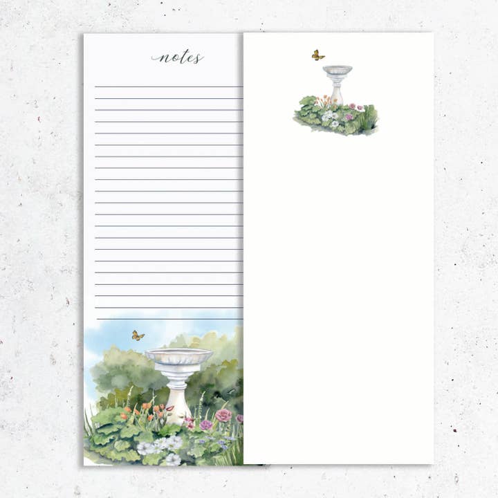 Garden Notepad Set | Garden notepad set for wholesale by The Lighthouse Sketchbook