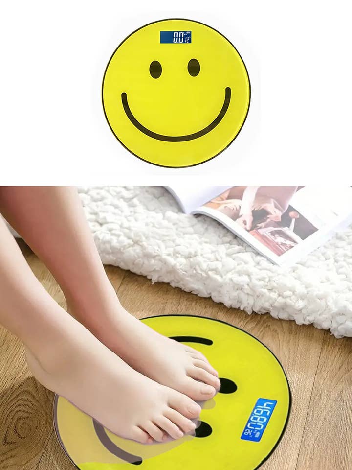 ...SI-25827 SMILEY FACE DIGITAL LCD HD WEIGHT SCALE for wholesale by 42POPS