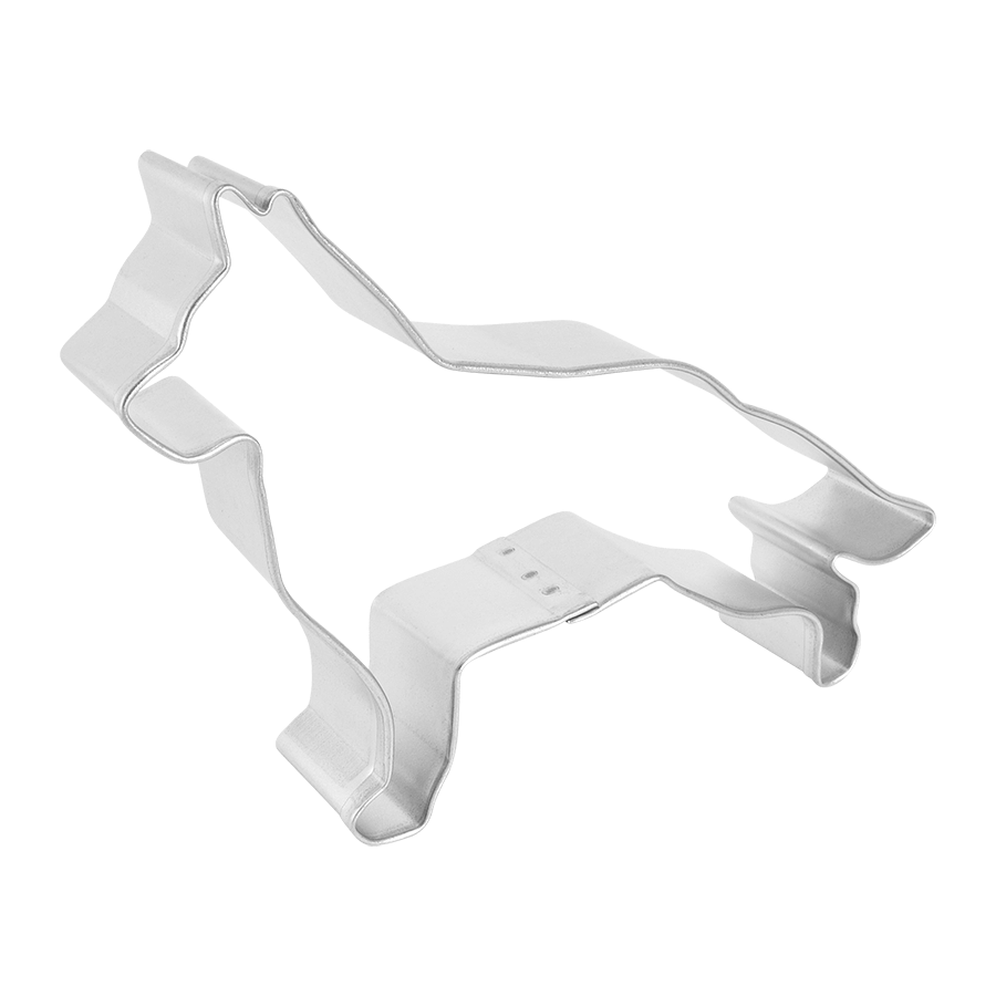 R&M International - Wholesale Cookie Cutter - German Shepherd Cookie Cutter (5.25")1
