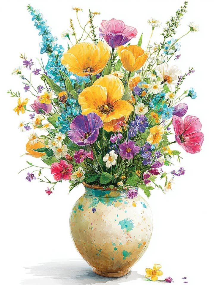 Mood Primaveril: Esplendor de Flores | Cartão Fripperies por atacado de Fripperies