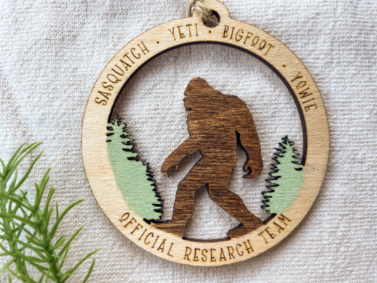 Hazel + Bloom Co - Wholesale Ornament - Bigfoot Yeti Sasquatch Ornament1