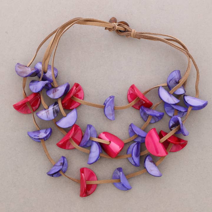 La Cuerda De Sol - Wholesale Beaded/Pearl Necklace - Resin Beaded Necklace