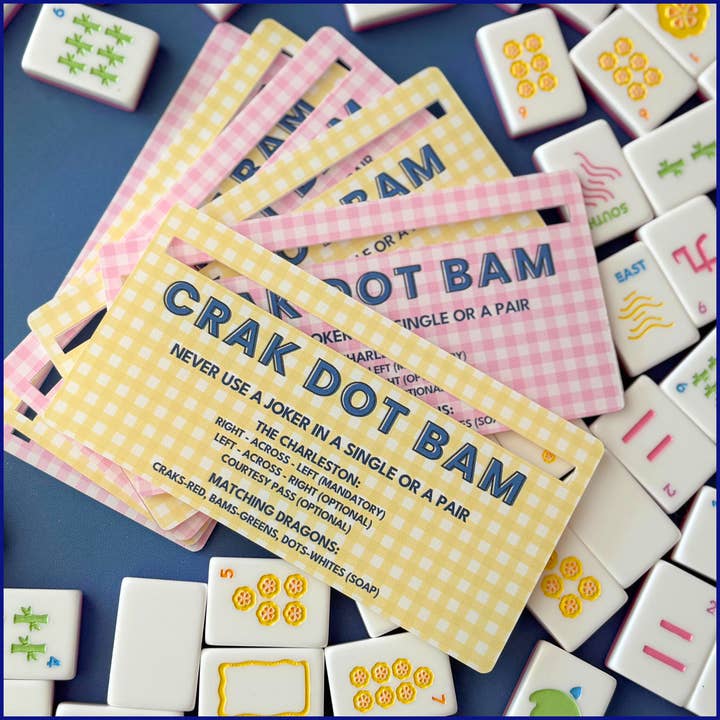 Morningside Mahjong - Wholesale Board Game - Acrylic Mahjong Line Finder4