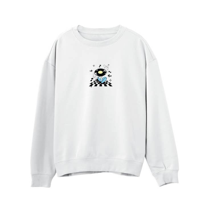 Day of the Moon – wholesale Graphic sweatshirt – Women’s – Chin Up Sweatshirt6