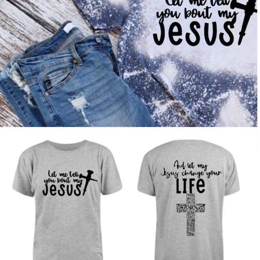Camiseta My Jesus para venta al por mayor de Redeemed Roses Crafts