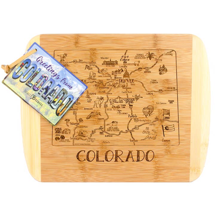 Totally Bamboo - Wholesale Cutting Board - A Slice of Life Colorado Cutting & Charcuterie Board1