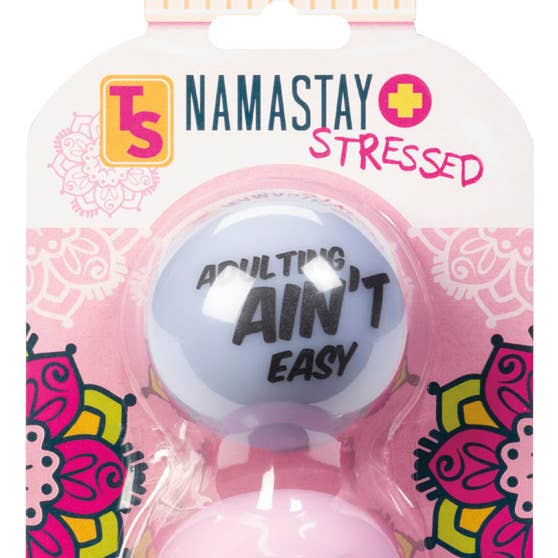 Toysmith - Wholesale Stress Relief Ball/Dough - Namastay Stressed, Stress Ball0