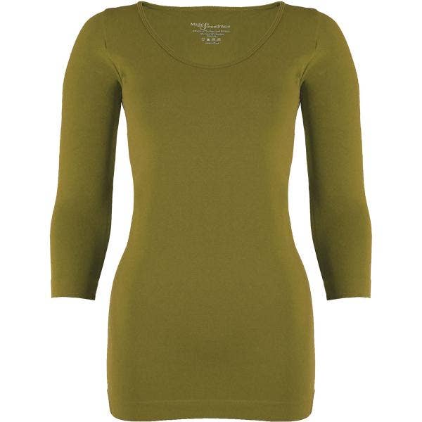 The Magic Scarf Company - Wholesale Knit Top - Women's - 2820 - Magic SmoothWear 3/4 & Long Sleeve9