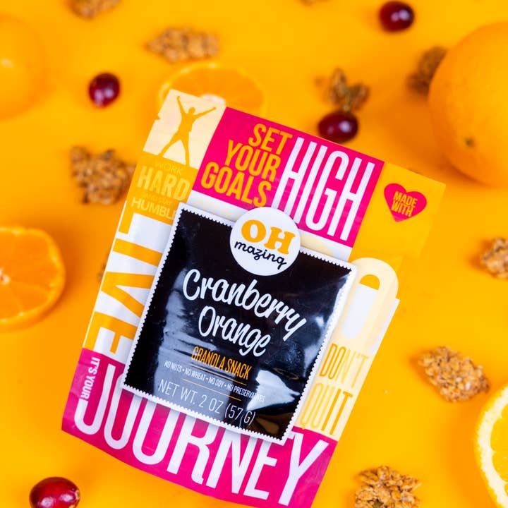 Oh Mazing Granola – Großhandel Granola – Granola-Cluster, Cranberry-Orange, Glutenfrei, Nussfrei3