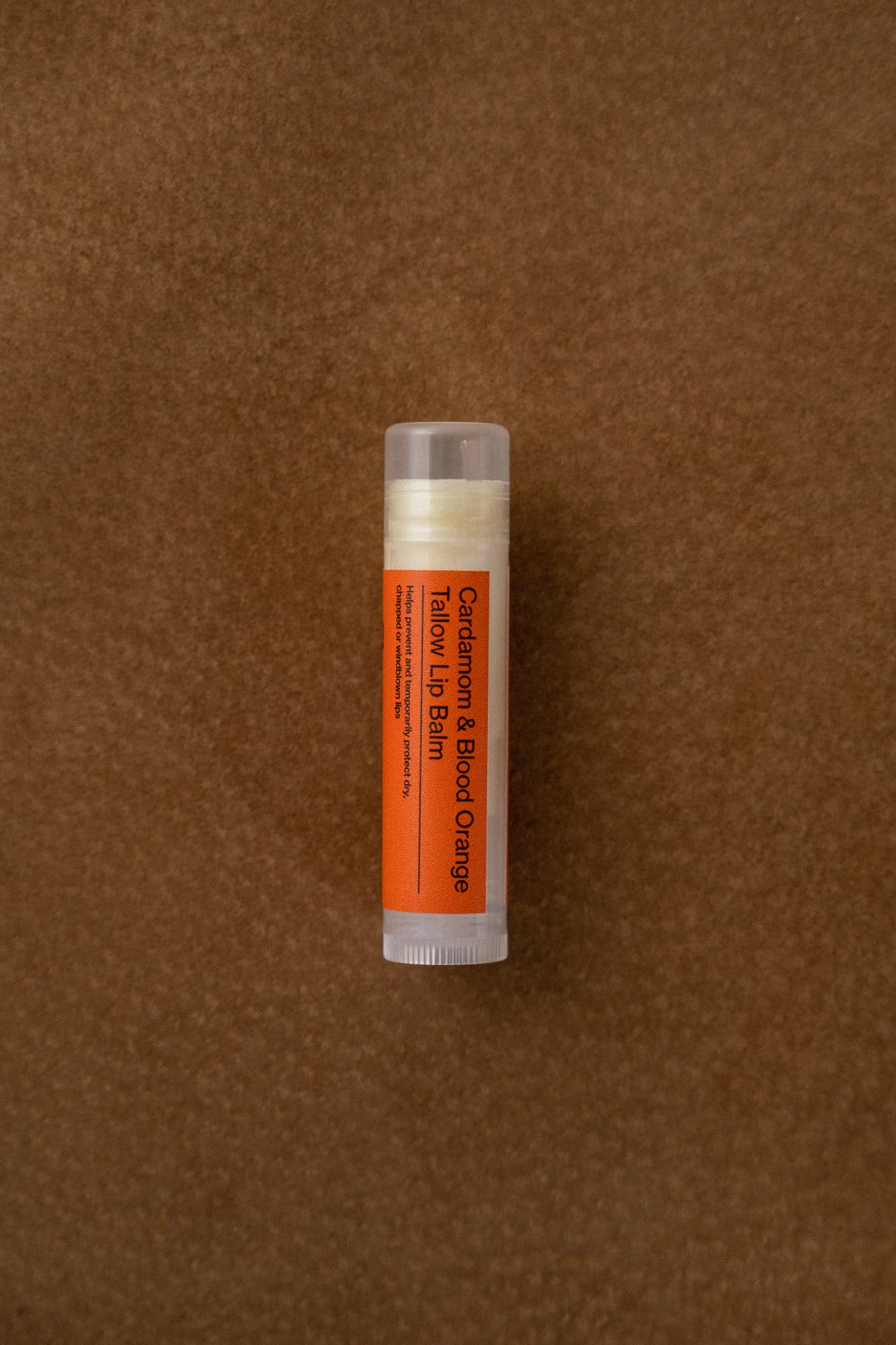 SUMMER SOLACE- Regenerative Tallow Beauty - Wholesale Lip Balm - Cardamom & Blood Orange – Citrus Tallow Lip Balm, .15 oz8