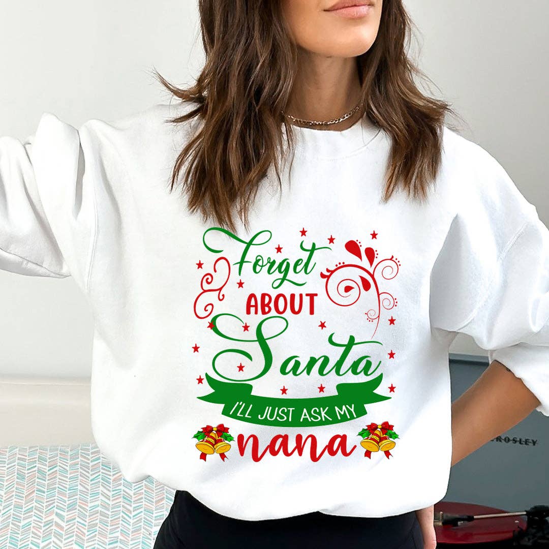 LA Shirt Company - Wholesale Graphic Sweatshirt - Women's - Forget About Santa - Sweatshirt & Hoodie3