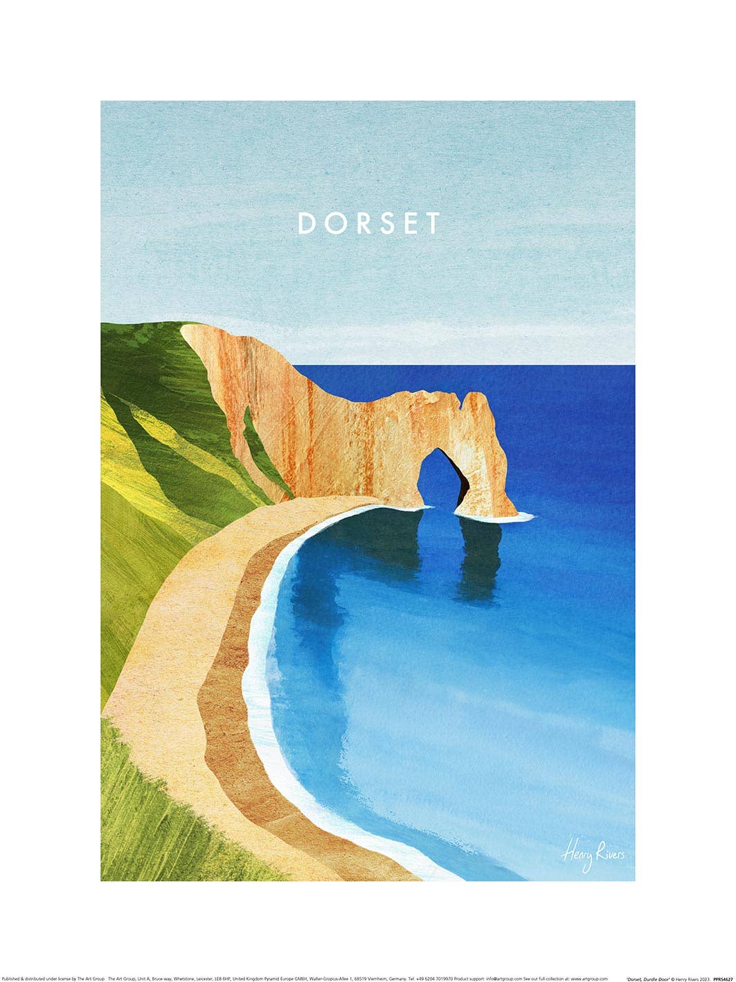 The Art Group – Großhandel Kunstdruck – Henry Rivers (Dorset, Durdle Door) PPR546270