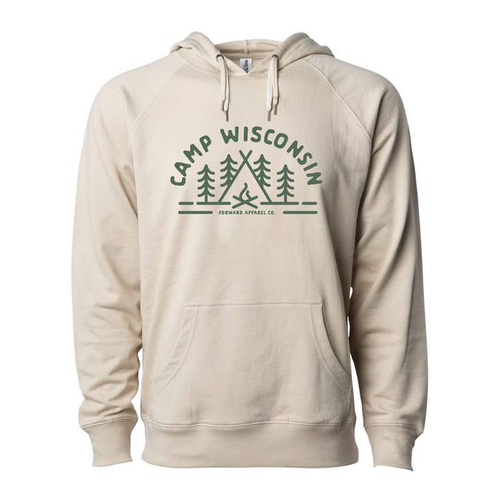 Camp Wisconsin – Sand for wholesale by Forward Apparel Co.