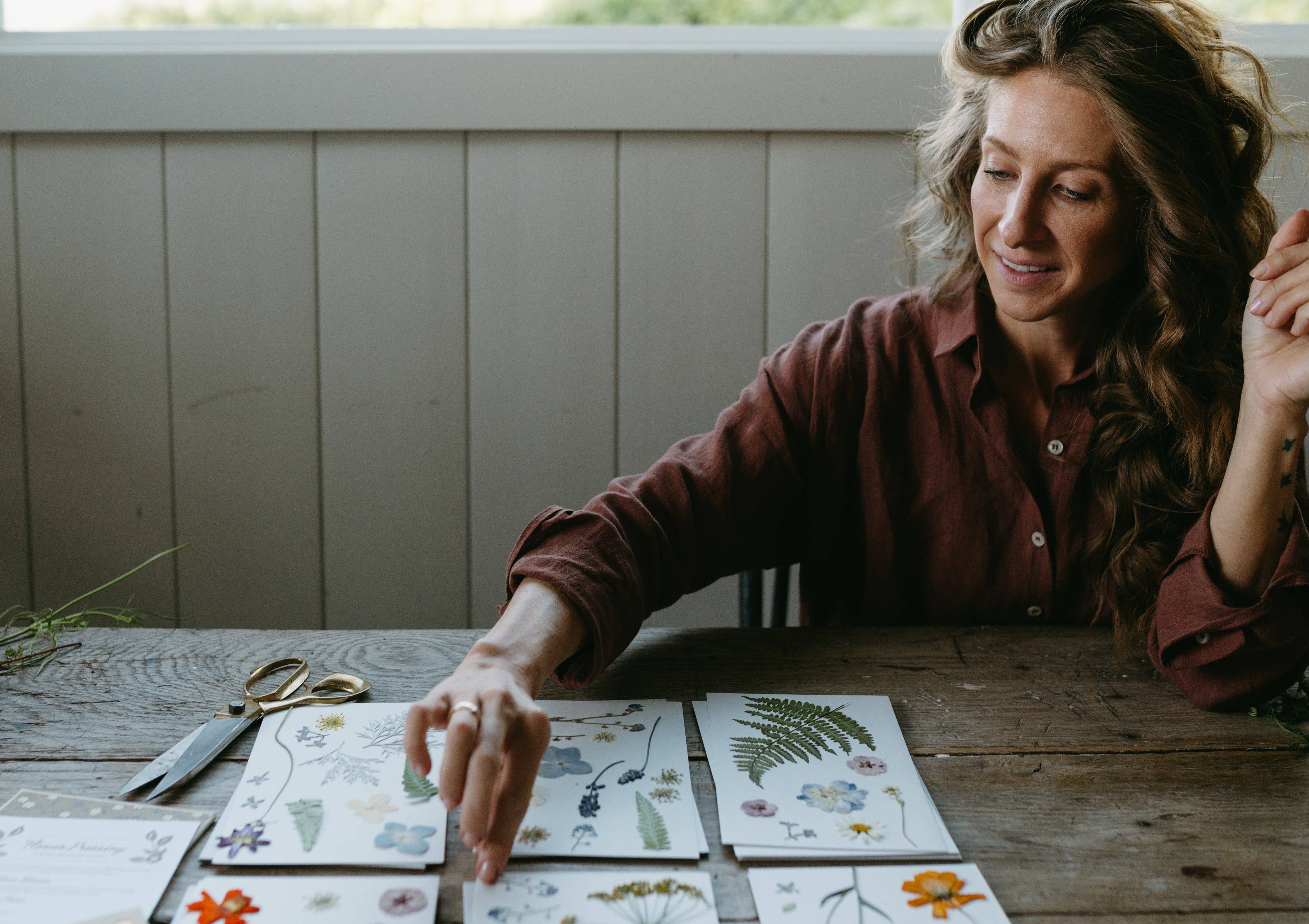 Flowerie – wholesale DIY-pysselkit – Linneblomspress: Samlarens bok om vildblommor6