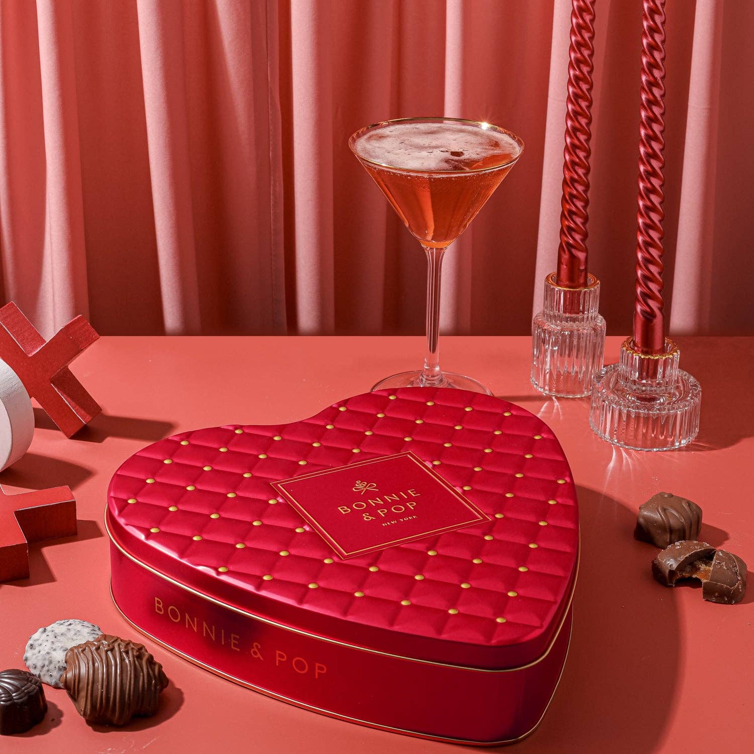 Bonnie & Pop - Wholesale Food Gift Basket - With All My Heart Gift Tin5