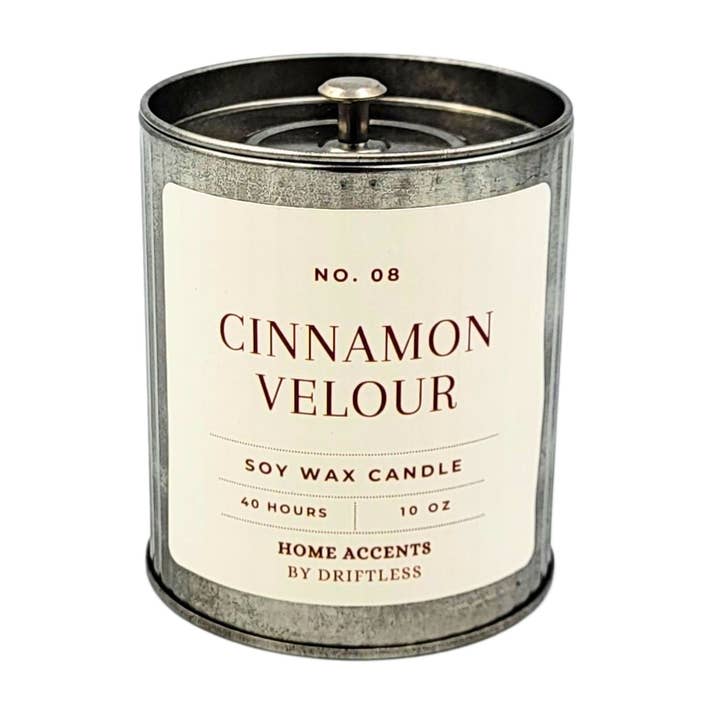 Cinnamon Velour Fall Scent Candle - Candles Wholesale for wholesale by Home Accents By Driftless