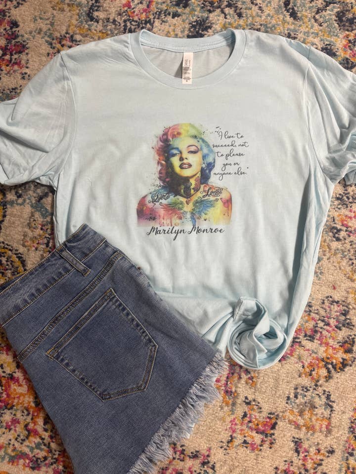 Marilyn Graphic T-shirt for wholesale by Sweet Southern Wholesale