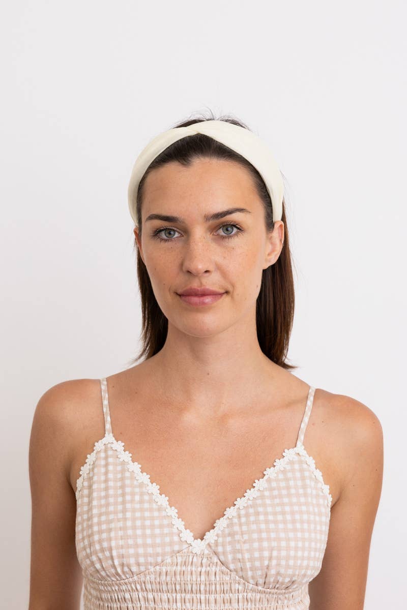 Leto Accessories – wholesale Fashion headband – women's – Pleated Solid Color Summer Headband ☀️13