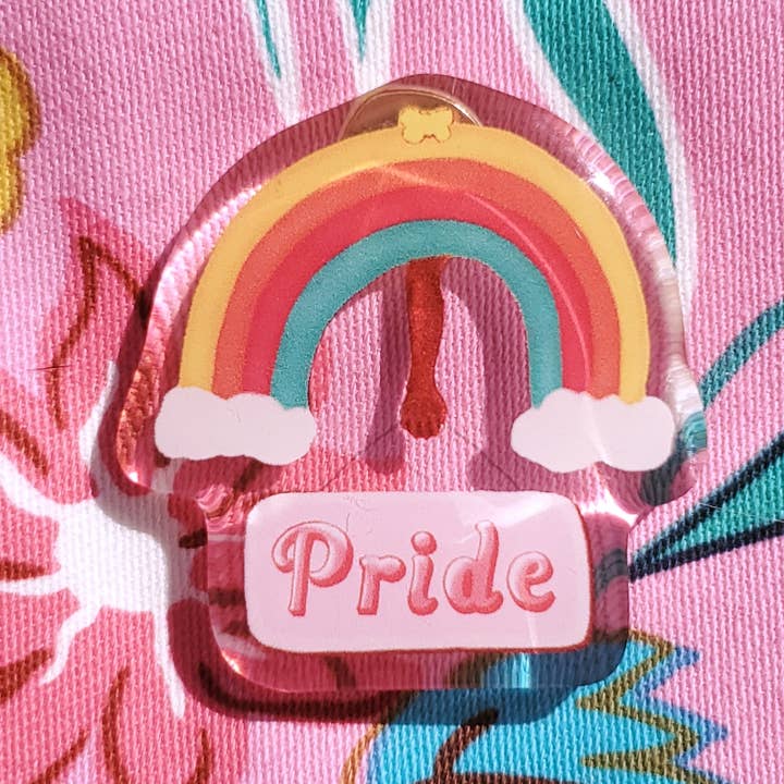 Rainbow Pride Pin for wholesale by Lou's Hues