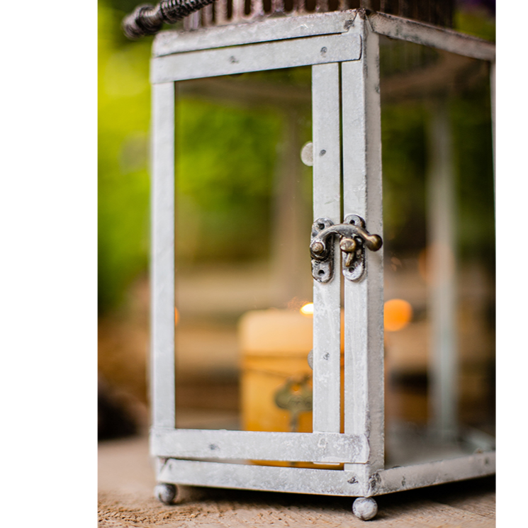 Rustic Reach - Wholesale Candle Holder - Glass Metal Lantern Candle Holder7