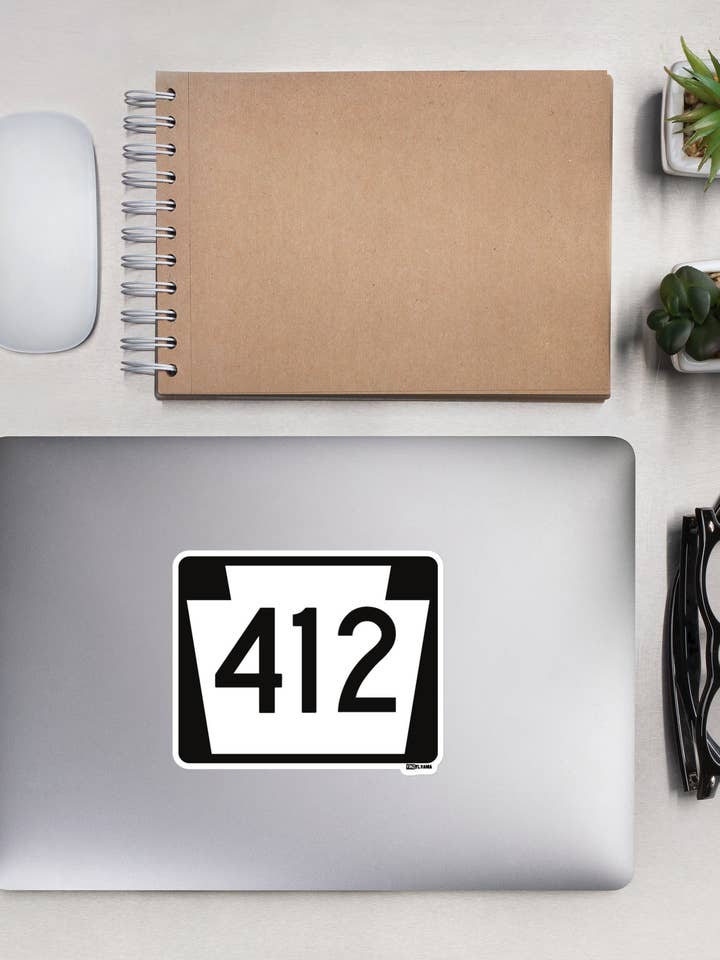 412 Verkeersbord - Kiss Cut Vinyl Sticker voor wholesale door Yinzylvania