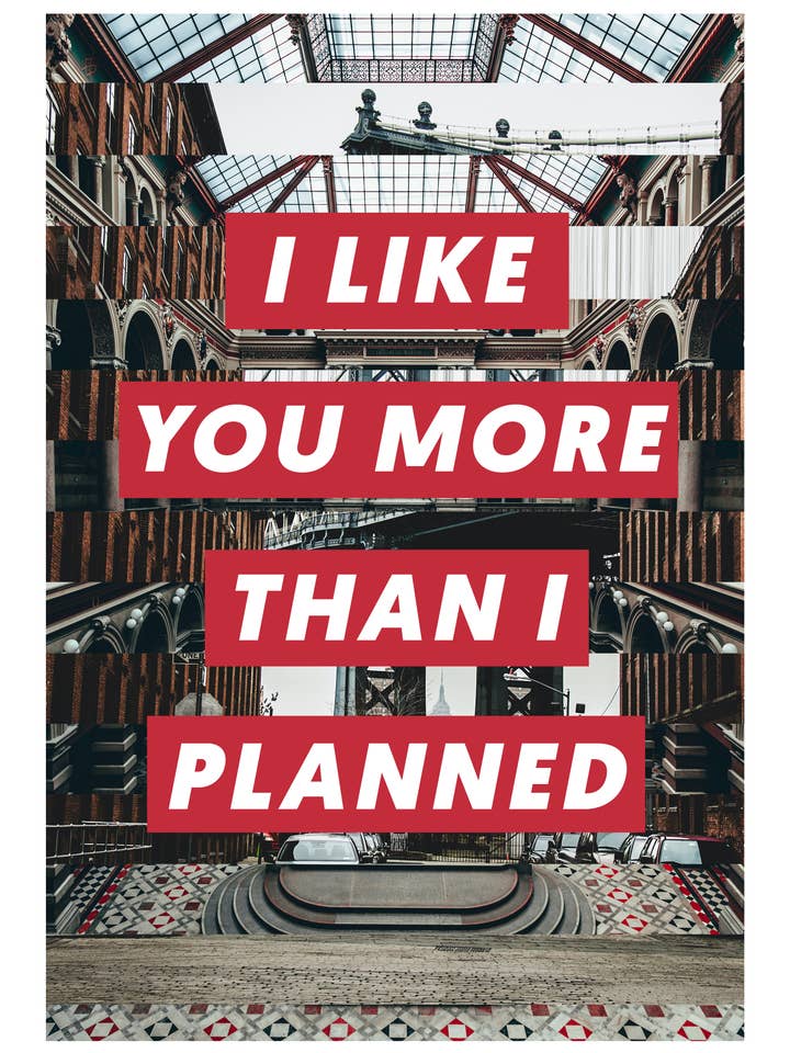 I Like You Art Print pour la vente par STUDIO DIMANCHE