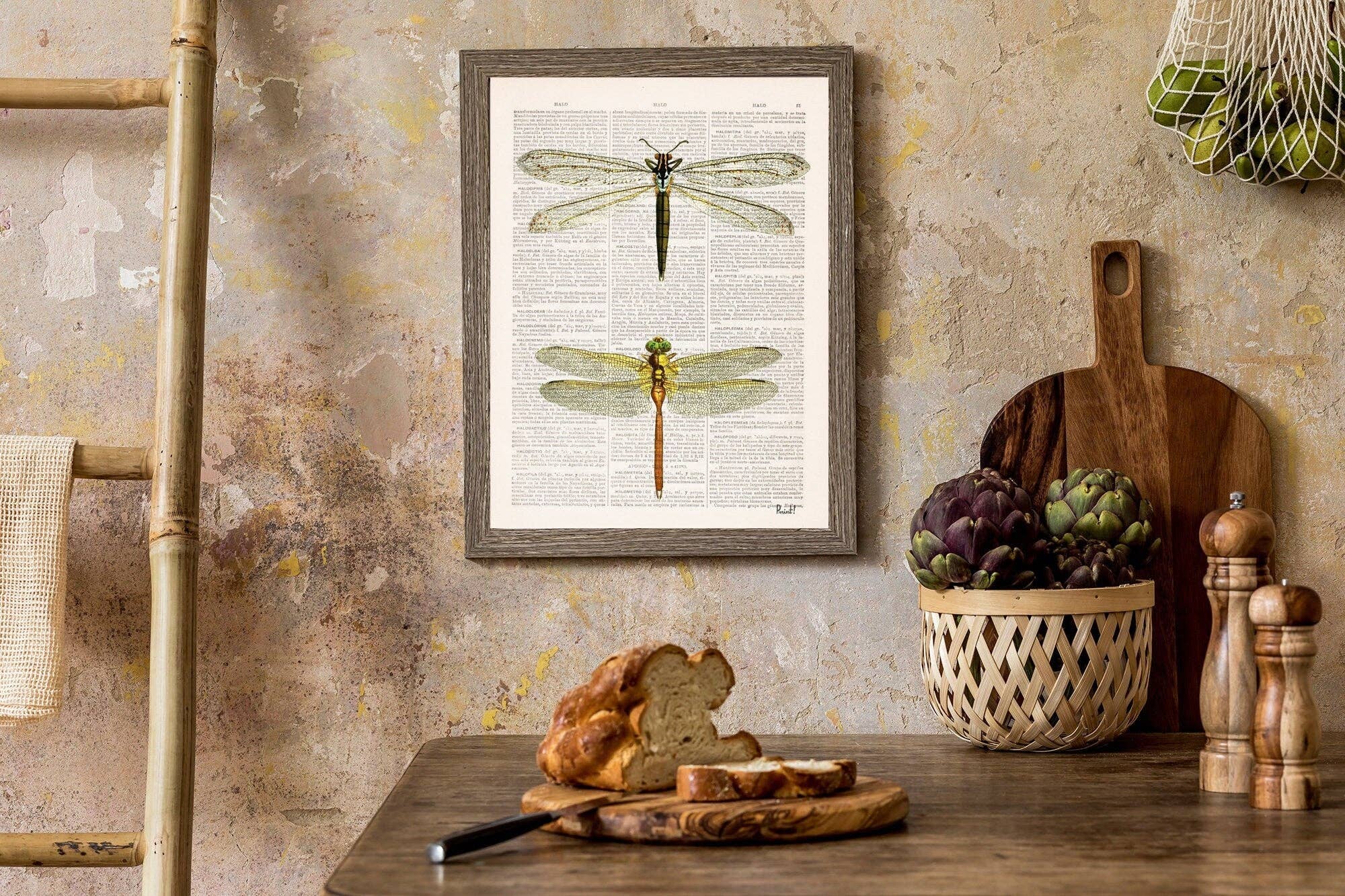 PRRINT! - Wholesale Art Print - Dragonflies wall art