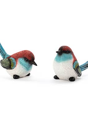 Birds, 2 Assorted Red Cap Item # 34016 Special for wholesale by Napco