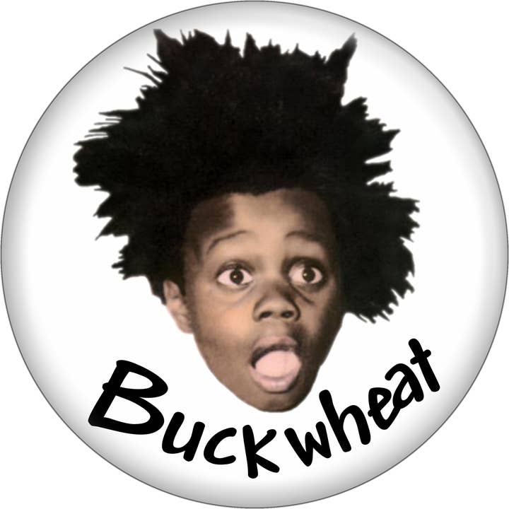 Square Deal Recordings & Supplies - Wholesale Lapel Pin/Button - Pin-on Button - 1 Inch - Little Rascals - Buckwheat