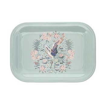 BANDEJA RECTANGULAR PEQUEÑA FLORES DE FUJI - MPLS68P01 para venta al por mayor de KIUB