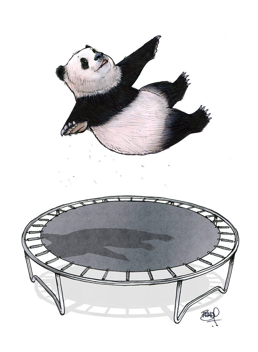 Shawn Braley Illustration – wholesale Everyday greeting card – Pandoline #151B - vertical0