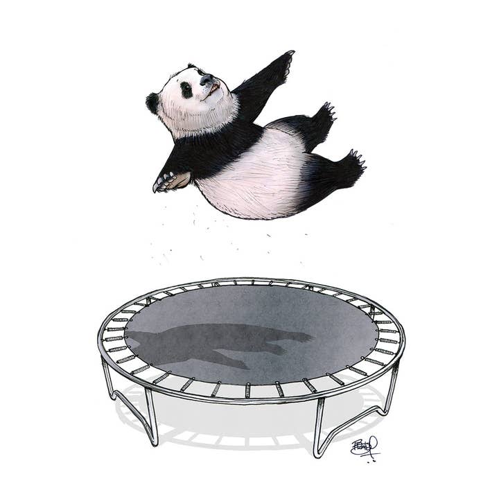 Shawn Braley Illustration – wholesale Everyday greeting card – Pandoline #151B - vertical