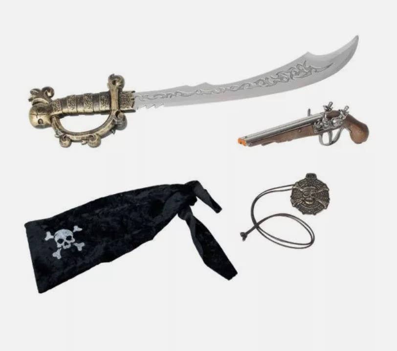 GonherCapGuns.com - Wholesale Toy Set - Kids - Pirates Ahoy! Complete 4-Piece Play Set 1