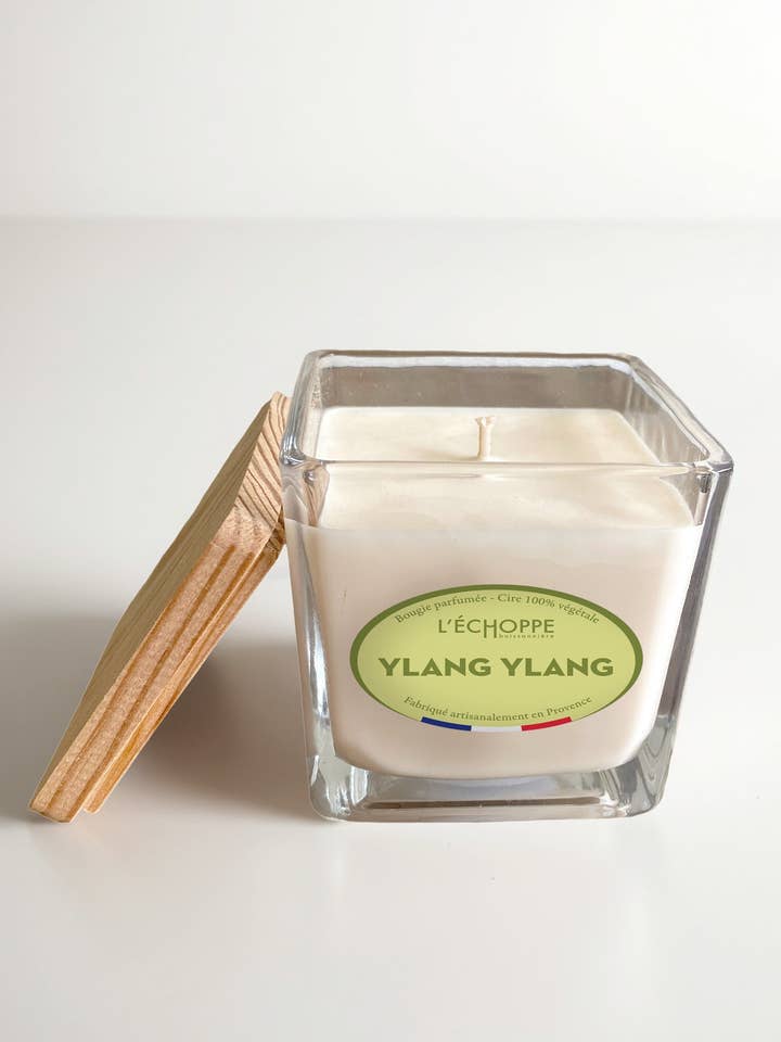 Ylang Ylang - Scented Candle 190g for wholesale by L'Échoppe Buissonnière