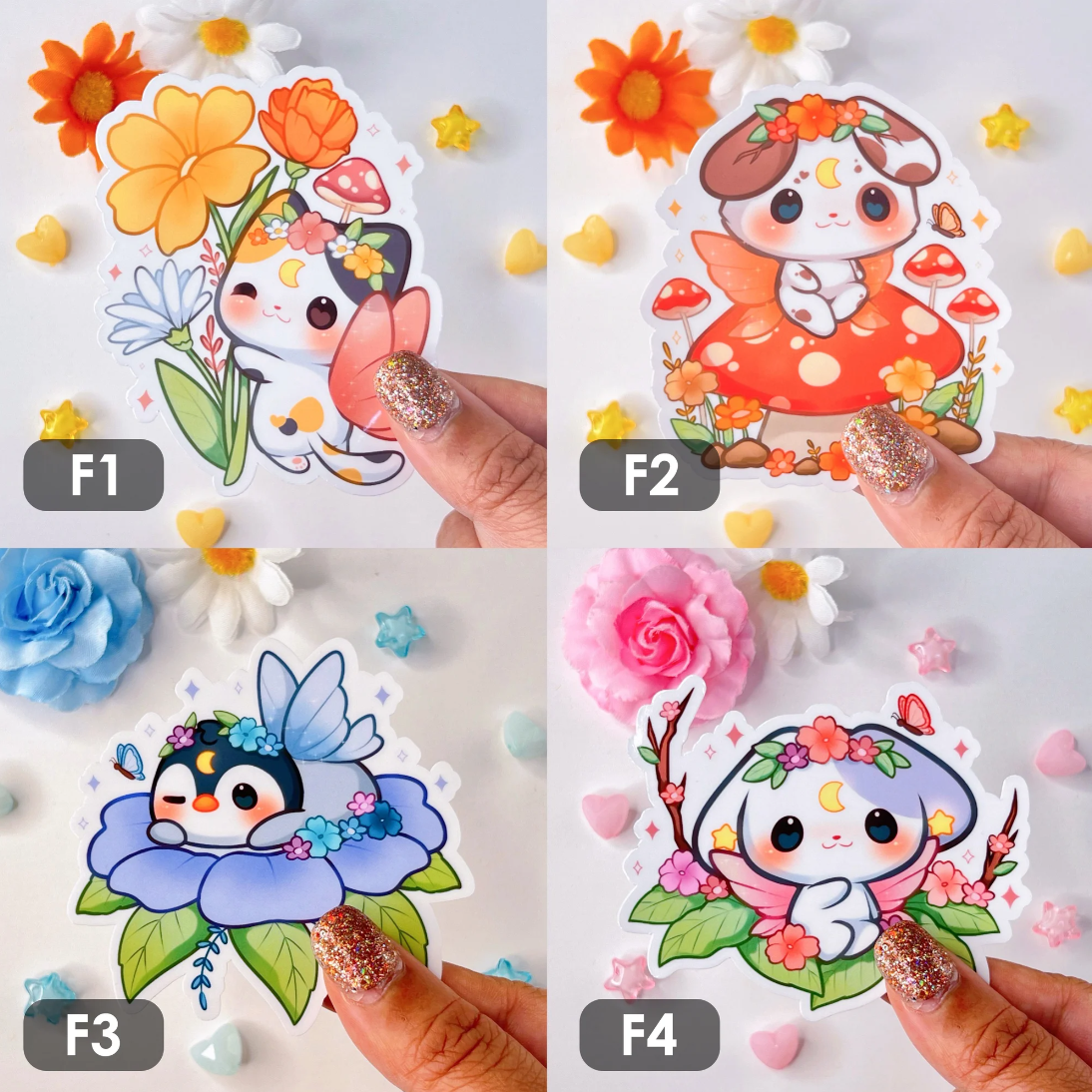 MaeMunchiesCo - Wholesale Sticker - Fairy Friends Sticker0
