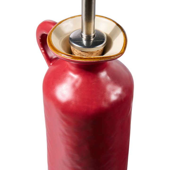 REDDEN MEDITERRANEAN - RED OIL BOTTLE WITH DISPENSER 500 for wholesale on Faire1