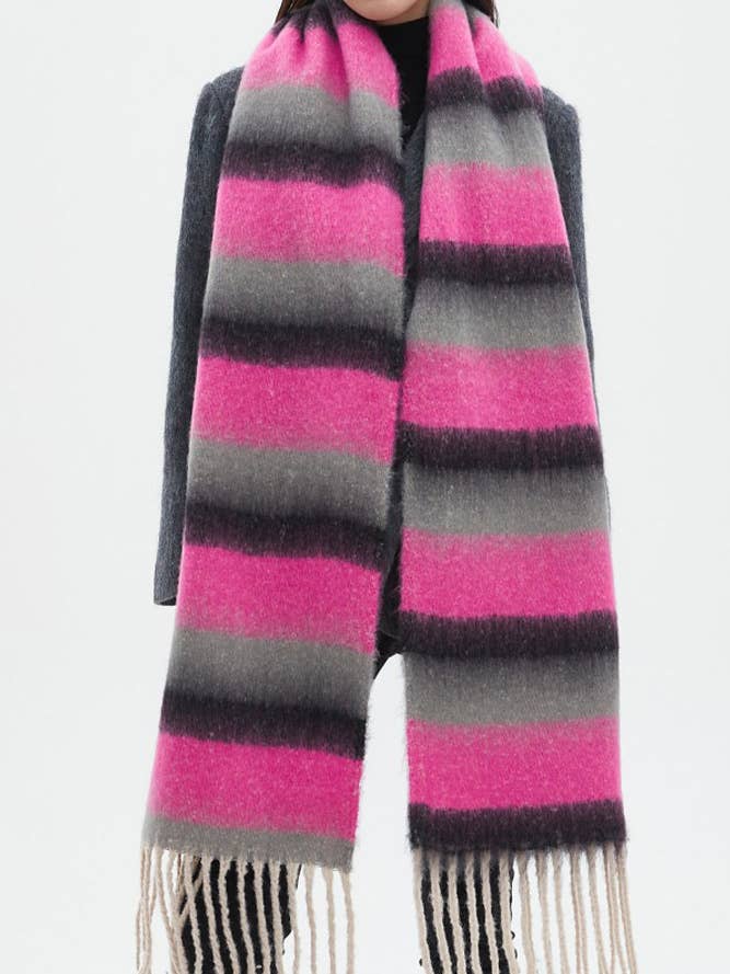 Colorblock tofs halsduk JHZZ013 för wholesale av UNISHE