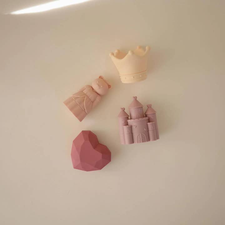 Princess 4pc silicone bath set for wholesale by Tiipi