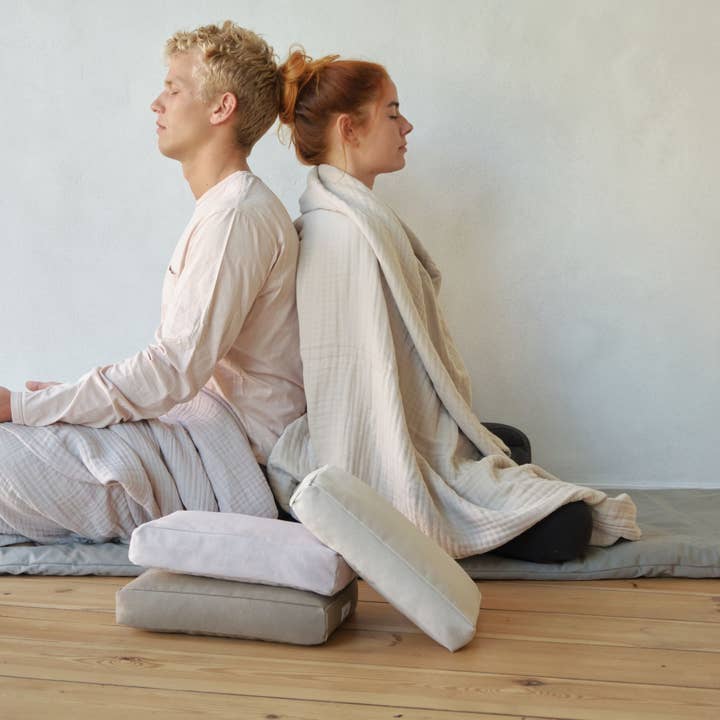 The Organic Company - Wholesale Meditation Supplies - Relax and meditation cushion - Stone1