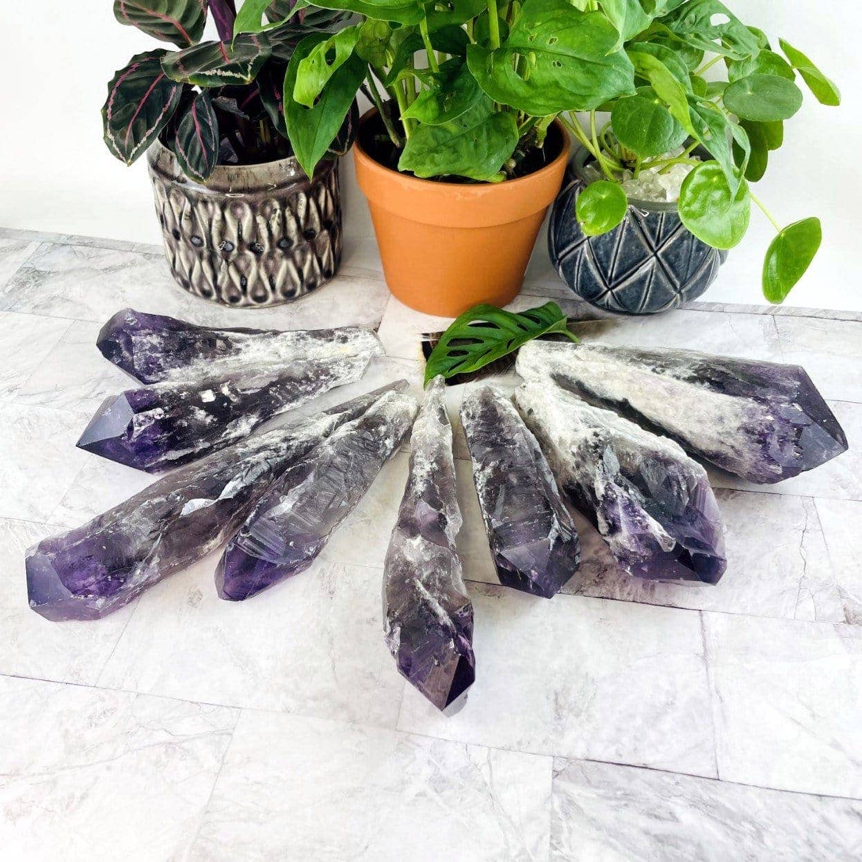 Rock Paradise - Wholesale Spiritual Stone/Crystal - Crystal Elestial Amethyst Large Wand2
