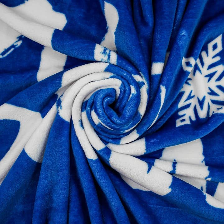 Flags Importer - Wholesale Throw blanket - Let It Snow Soft Plush 50x60in Blanket6