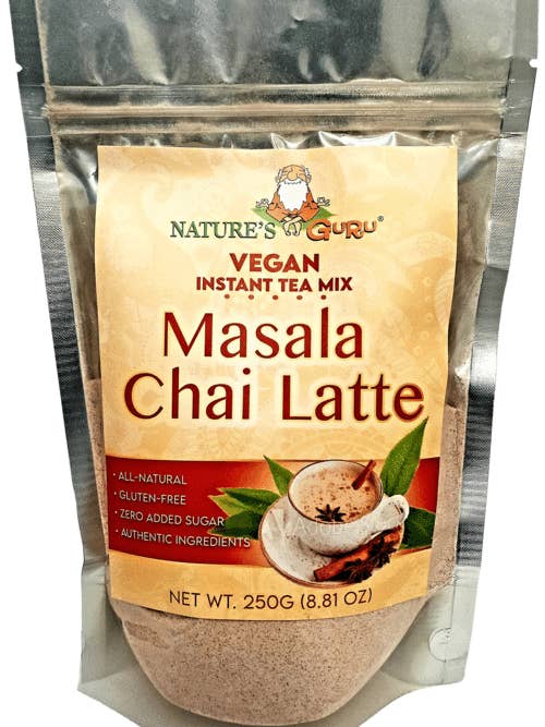 Instant Vegan Chai Latte 250g Bag (M/C/G) for wholesale by Nature's Guru