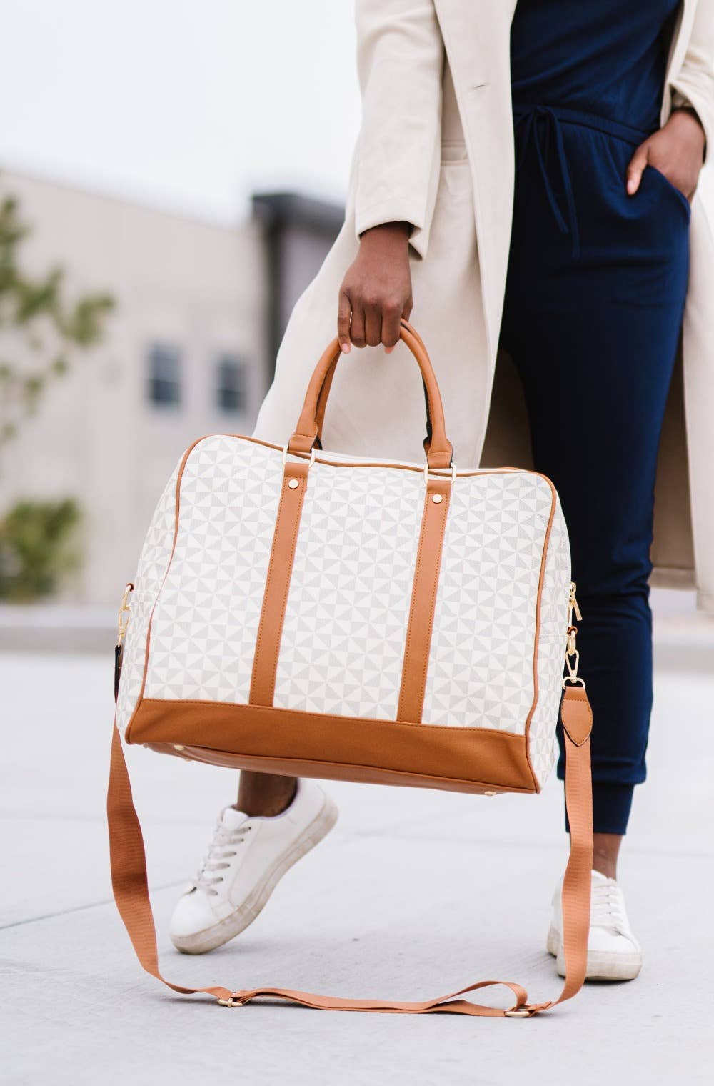 modern and chic - Wholesale Weekender Bag - Women's - Ella Overnighter5